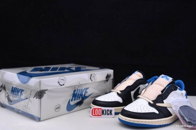 Scott Air 1 Design x Low Travis Retro x Fragment Jordan DM7866-140 0922